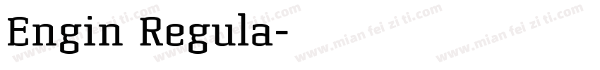 Engin Regula字体转换